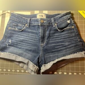 Paige Jimmy Jimmy Short Shorts Denim Jean 26